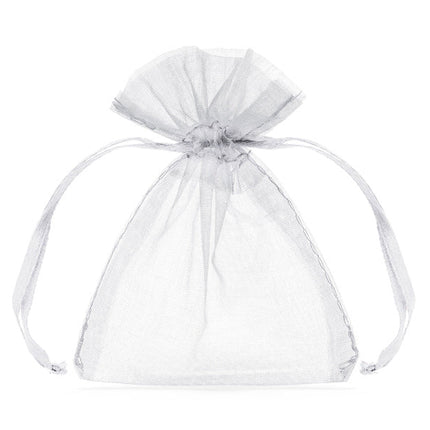 Organa Zakjes Wit 10cm 10st van Partydeco koop je bij Partywinkel