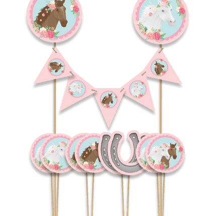 Paard Taarttopper 30cm - Partywinkel - 8716764241291