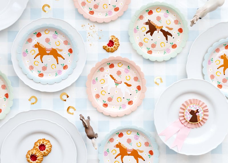 Paard Tafelkleed 1,8m van Partydeco koop je bij Partywinkel