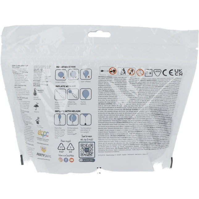 Paarse Ballonnen Orchid Purple 33cm 50st van Folat koop je bij Partywinkel