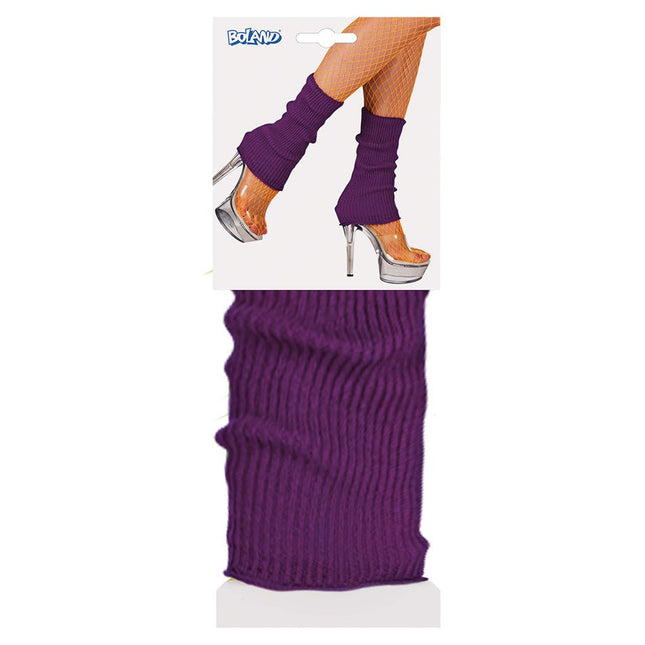 Paarse Beenwarmers van Boland koop je bij Partywinkel