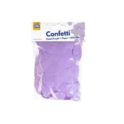 Paarse Confetti Pastel 50gr van Paper Dreams koop je bij Partywinkel