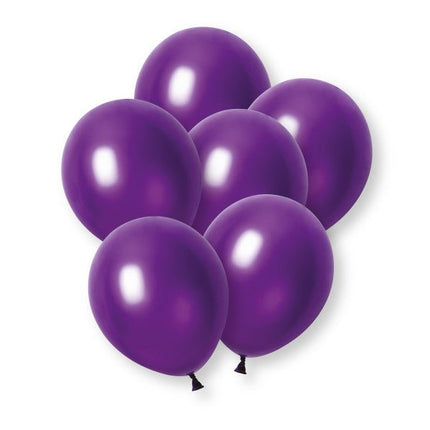 Paarse Parelballonnen 30cm 50st van Unique koop je bij Partywinkel