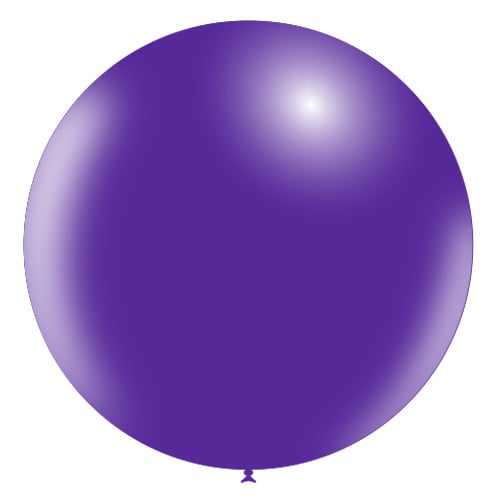 Paarse Reuze Ballon XL 91cm - Partywinkel - 8436540871077