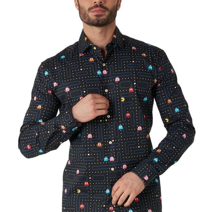 PAC - MAN Overhemd Heren OppoSuits van OppoSuits koop je bij Partywinkel