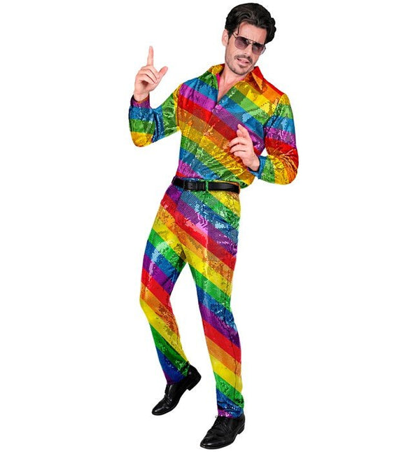 PAILLETTENBROEK REGENBOOG van Widmann koop je bij Partywinkel