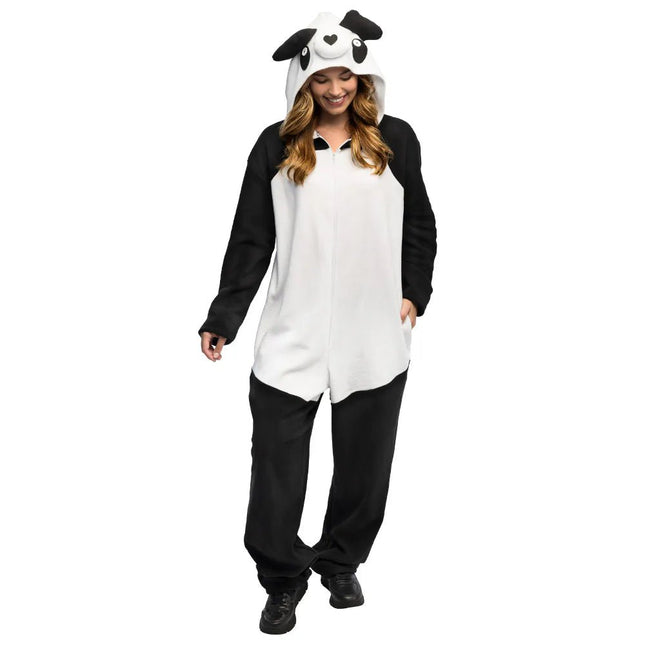 Panda Kostuum Zwart Wit van Boland koop je bij Partywinkel