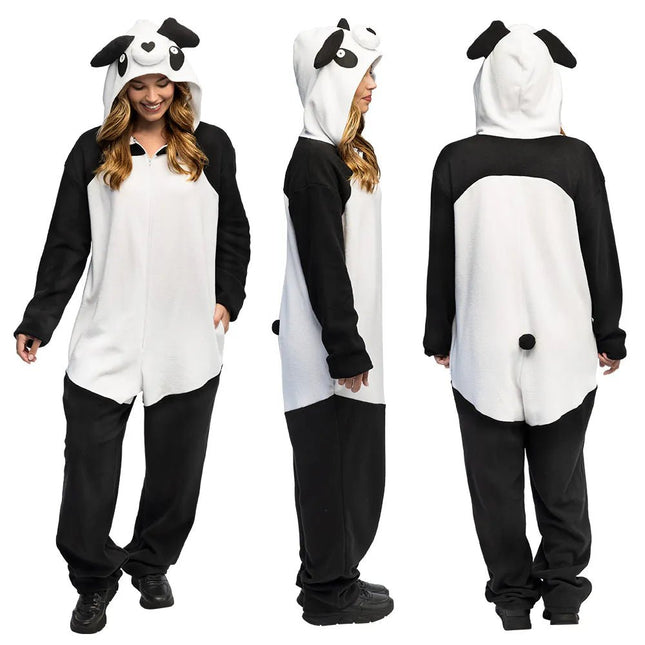 Panda Kostuum Zwart Wit van Boland koop je bij Partywinkel