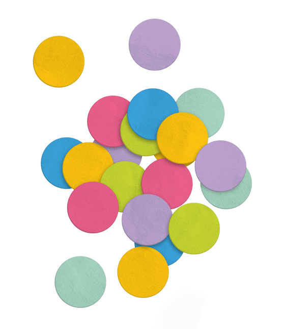 Paper confetti - Party Stippen van Partywinkel koop je bij Partywinkel