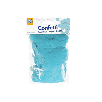Confeti de papel - Azul pastel