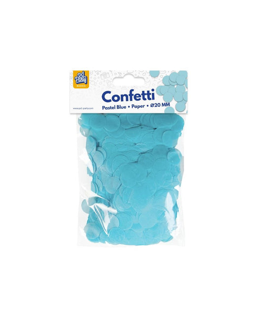 Confeti de papel - Azul pastel