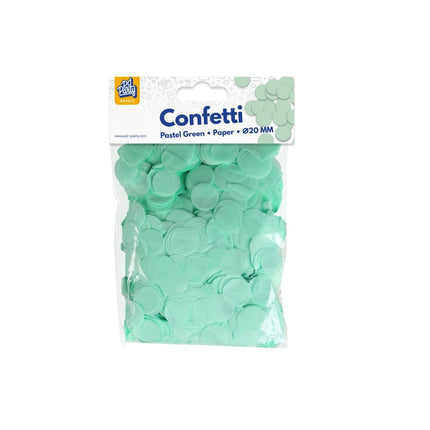 Confeti de papel - Verde pastel