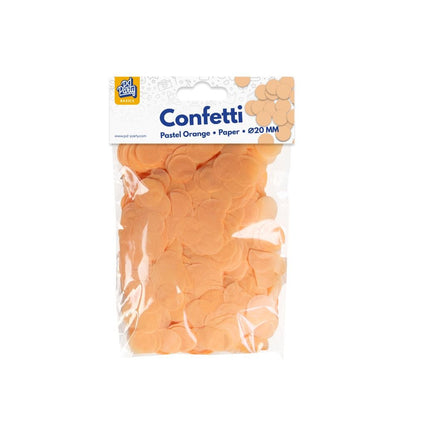 Confeti Naranja Pastel 50gr