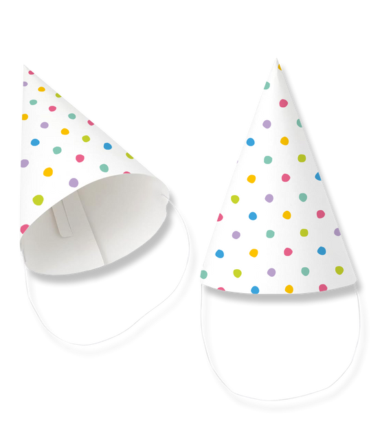 Sombreros de papel - Party Dots