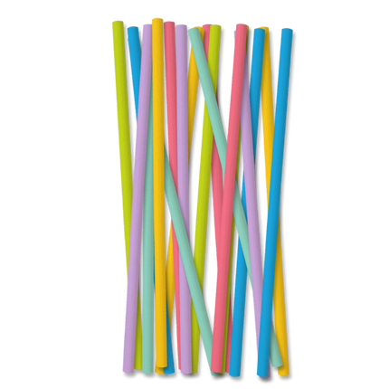 Pajitas de Papel - Party Dots