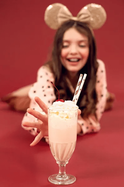 Papieren Rietjes Rose Gouden Strepen 19,5cm 10st van Partydeco koop je bij Partywinkel