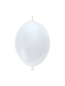 Parelmoeren Ballonnen Voor Ballonnenslinger 15cm 50st van Sempertex koop je bij Partywinkel