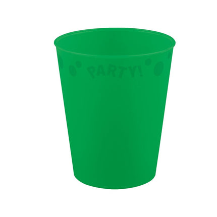 Party Beker Groen 250ml van Procos koop je bij Partywinkel