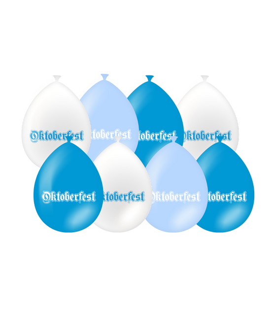 Globos Oktoberfest 30cm 8pcs