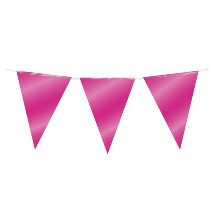 Bandera de fiesta - Fucsia
