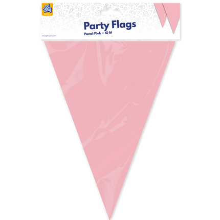 Línea de bandera rosa pastel