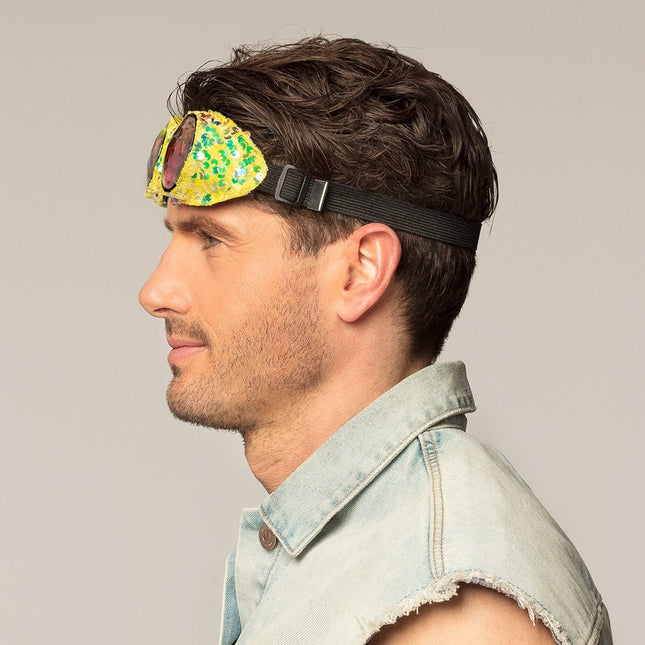 Partybril Mirage Goud 18cm van Boland koop je bij Partywinkel