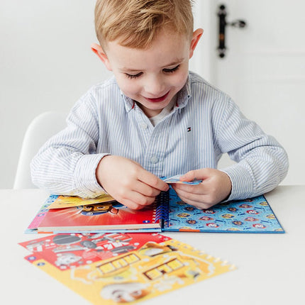 Paw Patrol Knutsel Boek Nummer Stickeren - Partywinkel - 8714274721159