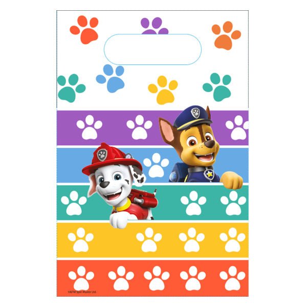 Paw Patrol Uitdeelzakjes 23,6cm 8st van Riethmueller koop je bij Partywinkel