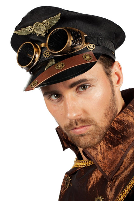 Pet Steampunk Met Bril van Wilbers & Wilbers koop je bij Partywinkel