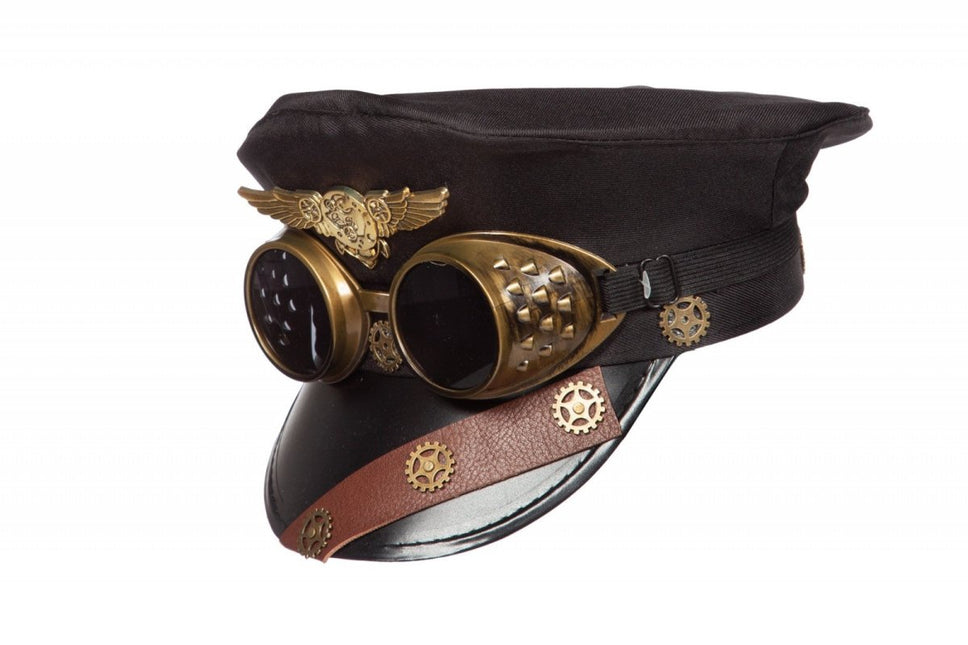 Pet Steampunk Met Bril van Wilbers & Wilbers koop je bij Partywinkel