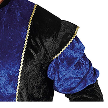 Pietenpak Blauw Zwart van Fiestas Guirca koop je bij Partywinkel