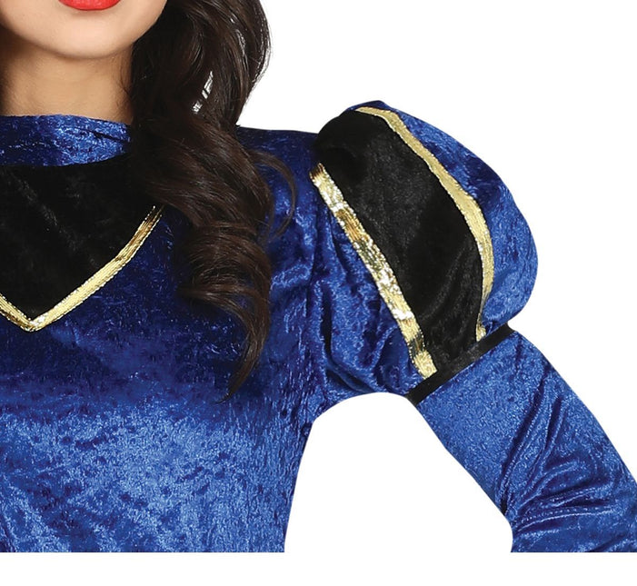 Pietenpak Jurk Blauw van Fiestas Guirca koop je bij Partywinkel