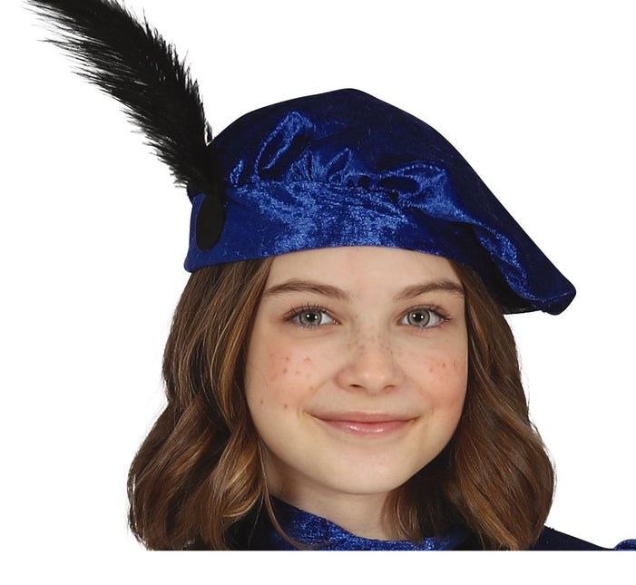 Pietenpak Jurk Kind Blauw/Goud van Fiestas Guirca koop je bij Partywinkel