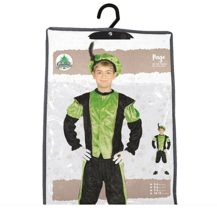 Pietenpak Kind Groen van Fiestas Guirca koop je bij Partywinkel