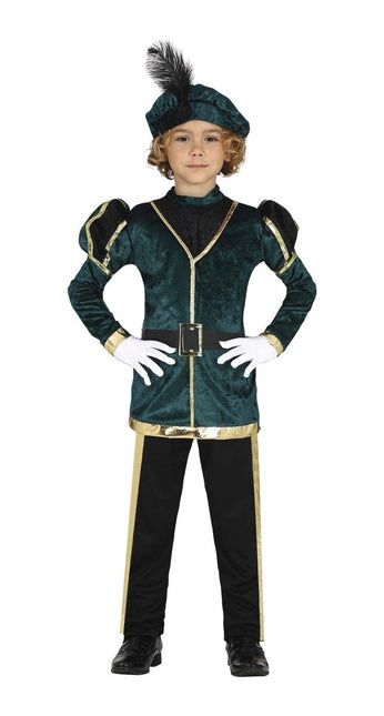 Pietenpak Kind Groen/Goud van Fiestas Guirca koop je bij Partywinkel