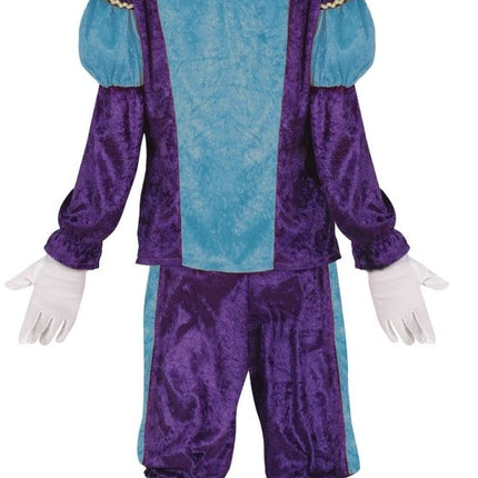 Pietenpak Kind Lichtblauw/Paars van Fiestas Guirca koop je bij Partywinkel