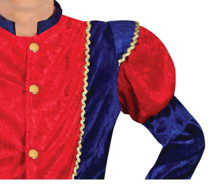 Pietenpak Kind Rood/Blauw van Fiestas Guirca koop je bij Partywinkel