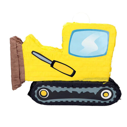 Pinata Bulldozer 33cm van Boland koop je bij Partywinkel