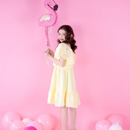 Pinata Flamingo Deluxe 55cm van Partydeco koop je bij Partywinkel