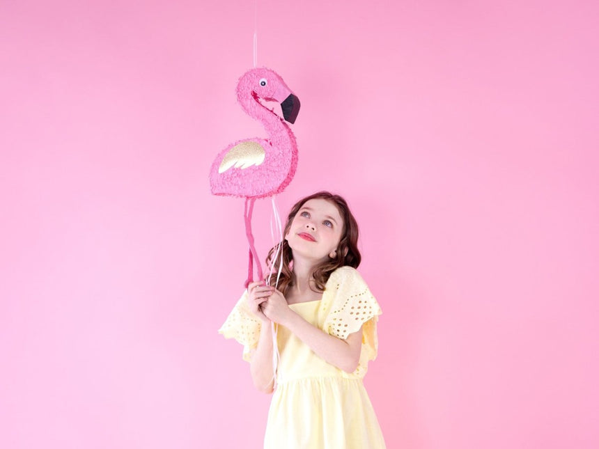 Pinata Flamingo Deluxe 55cm van Partydeco koop je bij Partywinkel