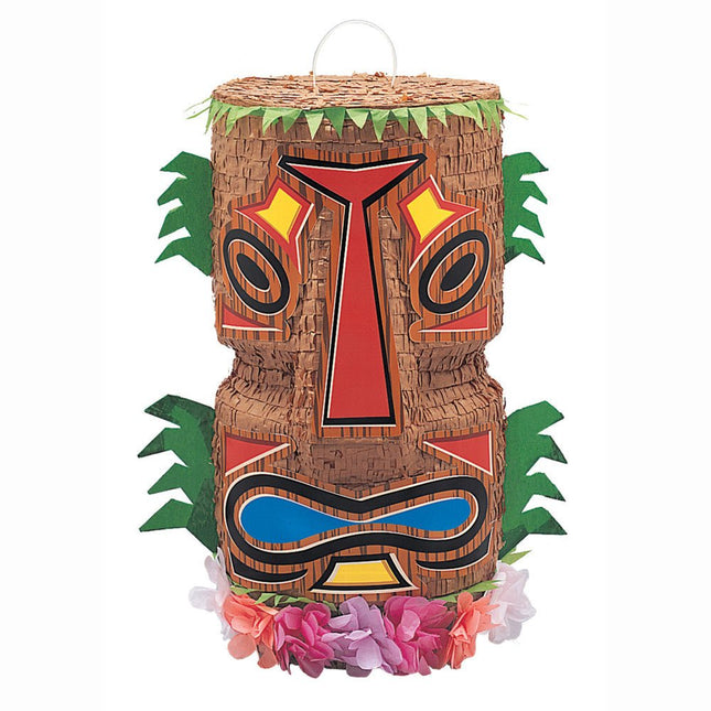 Pinata Tiki 45cm van Unique koop je bij Partywinkel