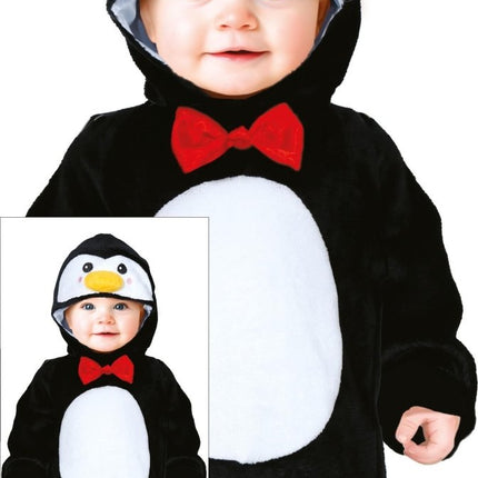 Pinguin Onesie Baby - Partywinkel - 8434077761694