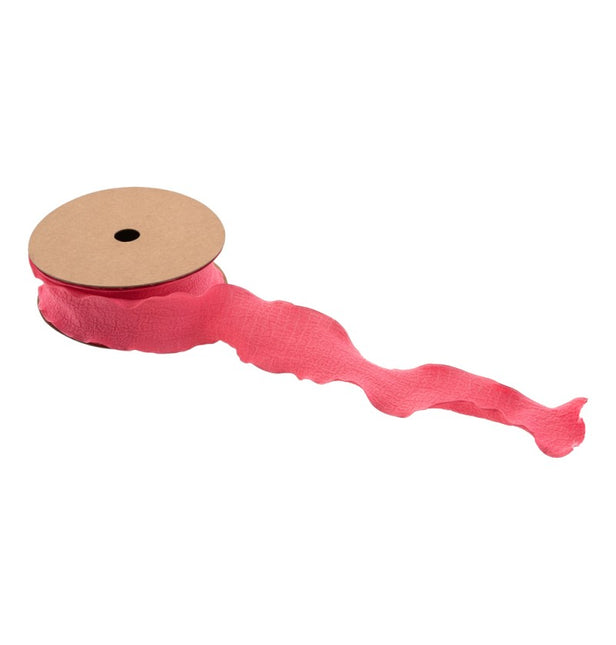 CINTA ROSA DE REUNIÓN DE SEÑORAS 4 CM X 10 M