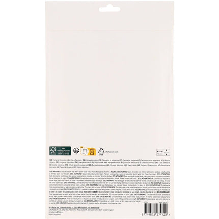 Piraat Hangdecoratie 6st van Folat koop je bij Partywinkel