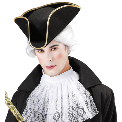 Piraat Hoed Zwart van Widmann koop je bij Partywinkel