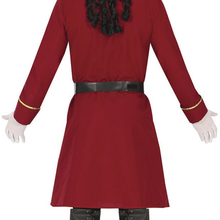 Piraat Kostuum Bordeaux Rood Heren Lang van Fiestas Guirca koop je bij Partywinkel