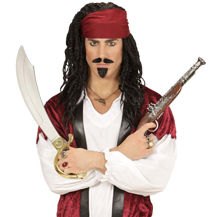 Piraat Ring Zilver van Widmann koop je bij Partywinkel