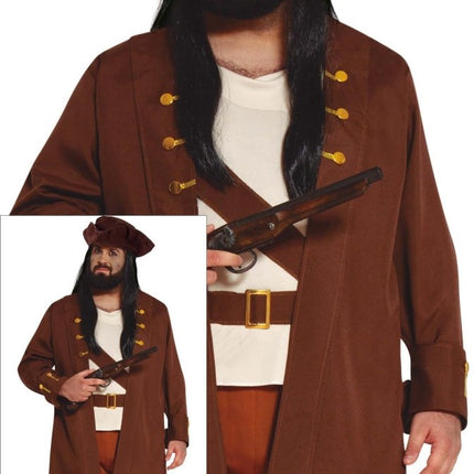 Piraten Kostuum Bruin van Fiestas Guirca koop je bij Partywinkel