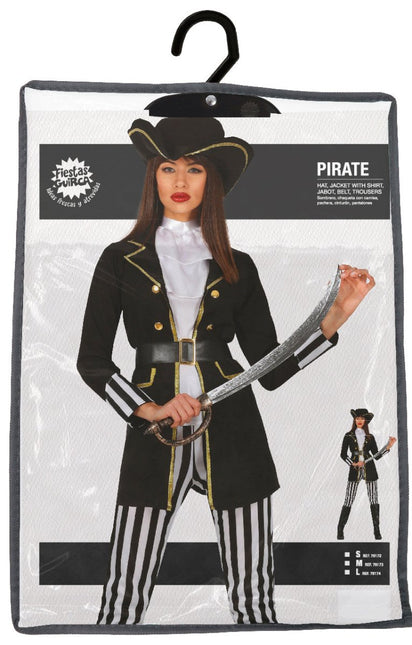 Piraten Kostuum Dames Zwart van Fiestas Guirca koop je bij Partywinkel