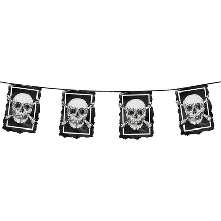 Piraten Slinger Doodshoofd 6m van Boland koop je bij Partywinkel